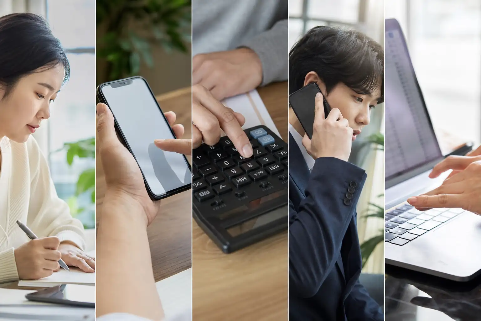 공모주 청약 준비 단계 인포그래픽 — 계좌 개설부터 환불 확인까지 5단계 흐름